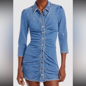 Retrofete denim mini dress